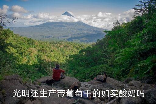  光明還生產(chǎn)帶葡萄干的如實(shí)酸奶嗎