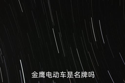  金鷹電動(dòng)車是名牌嗎
