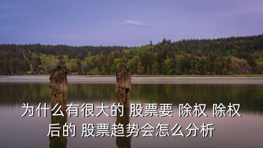 為什么有很大的 股票要 除權(quán) 除權(quán)后的 股票趨勢(shì)會(huì)怎么分析