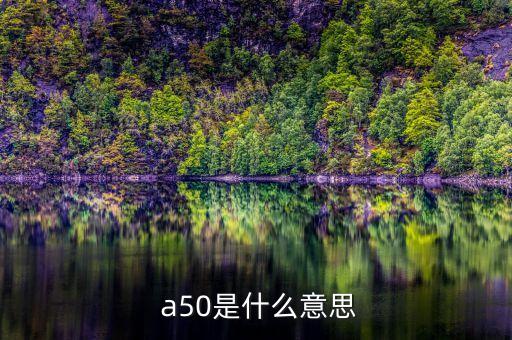  a50是什么意思