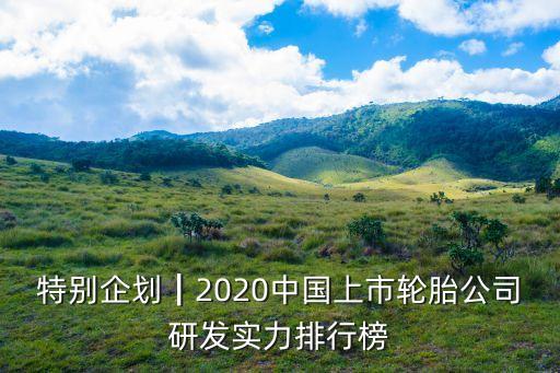 特別企劃┃2020中國(guó)上市輪胎公司研發(fā)實(shí)力排行榜