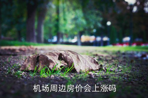  機場周邊房價會上漲嗎