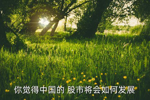 你覺得中國的 股市將會(huì)如何發(fā)展