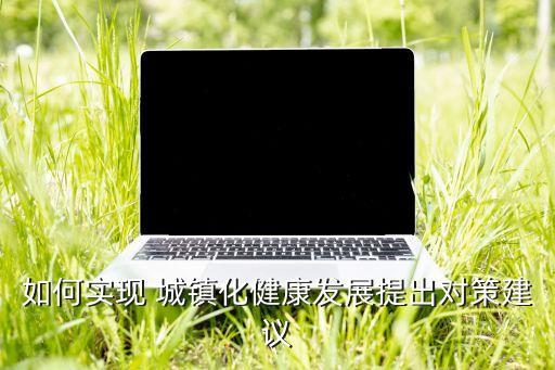 如何實(shí)現(xiàn) 城鎮(zhèn)化健康發(fā)展提出對(duì)策建議
