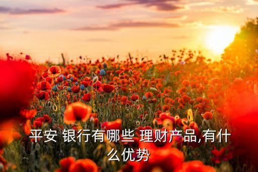 平安銀行個(gè)人理財(cái)業(yè)務(wù)特點(diǎn),個(gè)人理財(cái)業(yè)務(wù)的特點(diǎn)1000字