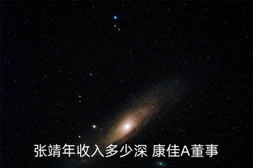 張靖年收入多少深 康佳A董事