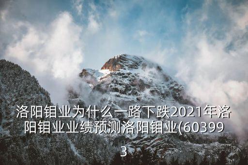 洛陽鉬業(yè)為什么一路下跌2021年洛陽鉬業(yè)業(yè)績預測洛陽鉬業(yè)(603993