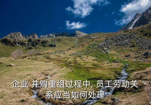 企業(yè) 并購(gòu)重組過程中, 員工勞動(dòng)關(guān)系應(yīng)當(dāng)如何處理