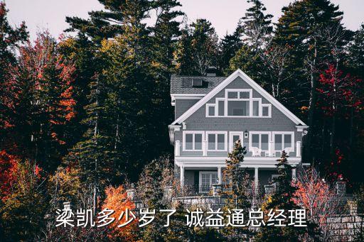 梁凱多少歲了 誠益通總經(jīng)理