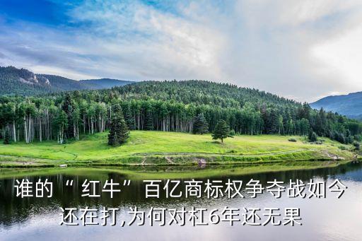 誰的“ 紅?！卑賰|商標(biāo)權(quán)爭奪戰(zhàn)如今還在打,為何對杠6年還無果