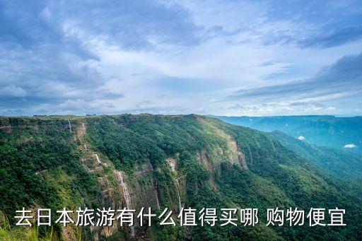 去日本旅游有什么值得買哪 購物便宜