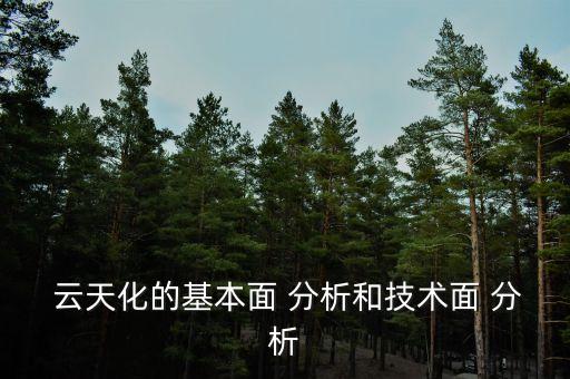  云天化的基本面 分析和技術(shù)面 分析
