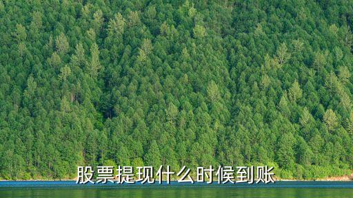 股票提現(xiàn)什么時候到賬