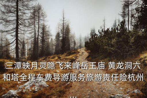 三潭映月靈隱飛來峰岳王廟 黃龍洞六和塔全程車費(fèi)導(dǎo)游服務(wù)旅游責(zé)任險(xiǎn)杭州...