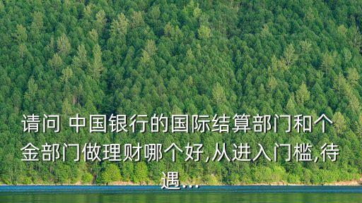 中國銀行個(gè)金部