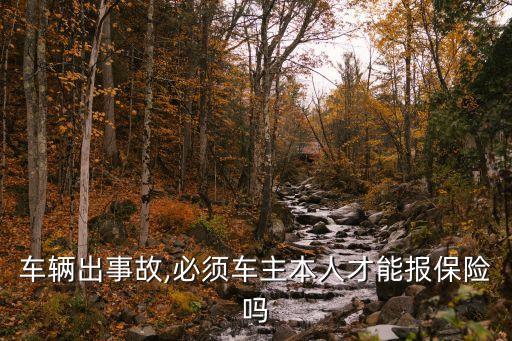 車輛出事故,必須車主本人才能報(bào)保險(xiǎn)嗎