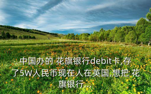 中國辦的 花旗銀行debit卡,存了5W人民幣現(xiàn)在人在英國,想把 花旗銀行...