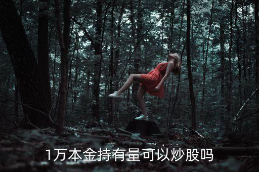 1萬本金持有量可以炒股嗎