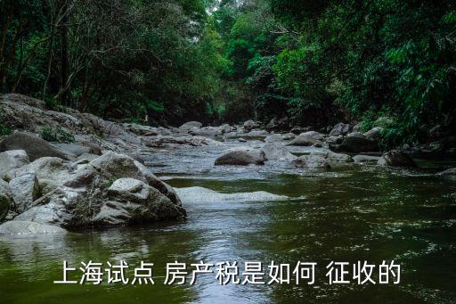 上海試點 房產(chǎn)稅是如何 征收的