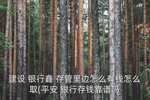 建設(shè) 銀行鑫 存管里邊怎么有錢(qián)怎么取(平安 銀行存錢(qián)靠譜嗎