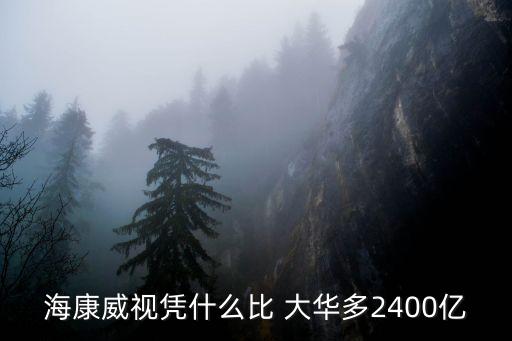 ?？低晳{什么比 大華多2400億