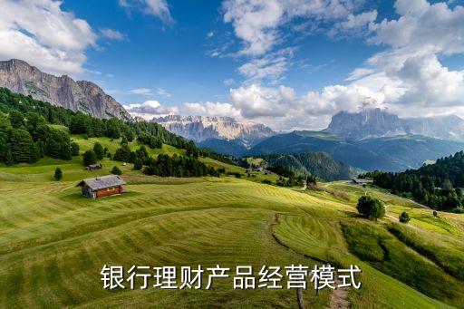 銀行理財(cái)產(chǎn)品經(jīng)營模式