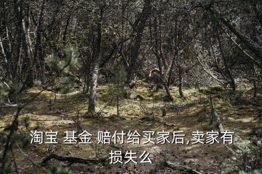 淘寶基金賠付任務(wù),淘寶體驗基金賠付是什么