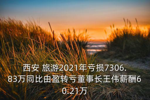 西安 旅游2021年虧損7306.83萬同比由盈轉(zhuǎn)虧董事長王偉薪酬60.21萬