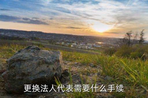更換法人代表需要什么手續(xù)