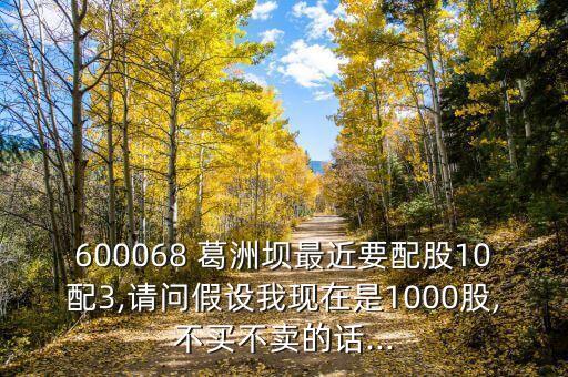 葛洲壩股票會(huì)漲嗎,600068葛洲壩股票