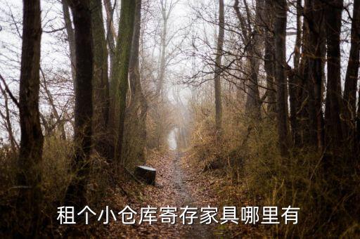 租個小倉庫寄存家具哪里有