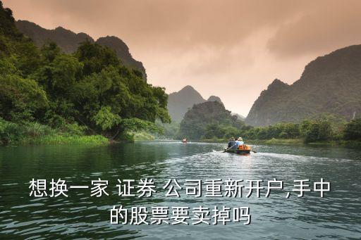 換證券公司麻煩么,股票賬戶換證券公司