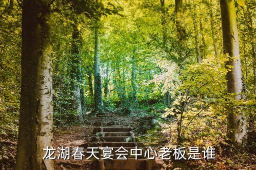  龍湖春天宴會(huì)中心老板是誰