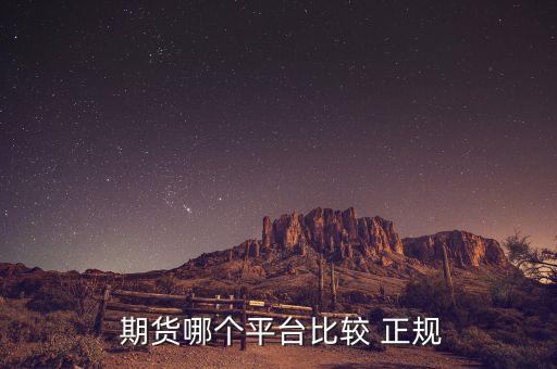  期貨哪個(gè)平臺比較 正規(guī)