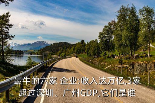 最牛的六家 企業(yè):收入達萬億,3家超過深圳、廣州GDP,它們是誰