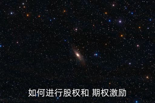 如何進行股權(quán)和 期權(quán)激勵