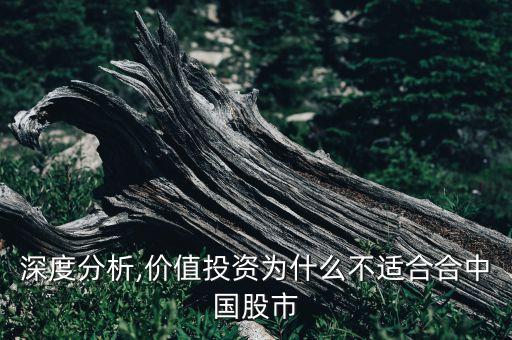 深度分析,價值投資為什么不適合合中國股市