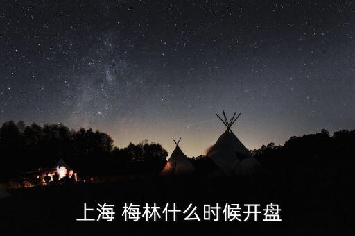  上海 梅林什么時(shí)候開盤