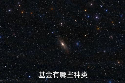  基金有哪些種類