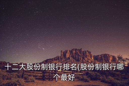 十二大股份制銀行排名(股份制銀行哪個(gè)最好