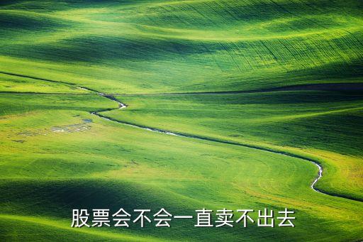 賣不出去的股票叫什么