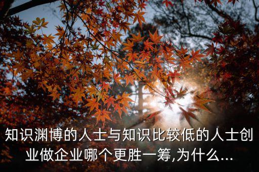 中國低學(xué)歷富豪,學(xué)歷低可以成為富豪嗎