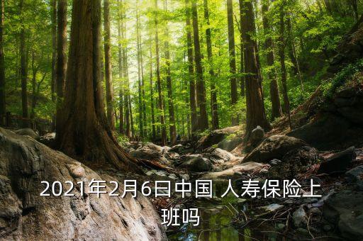 2021年2月6曰中國(guó) 人壽保險(xiǎn)上班嗎