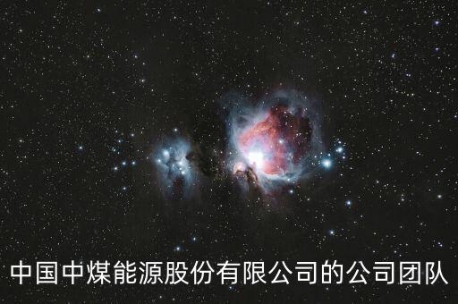 中國(guó)中煤能源股份有限公司的公司團(tuán)隊(duì)