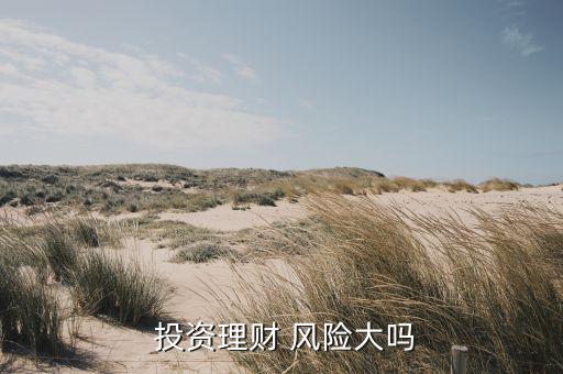 金融投資的風(fēng)險(xiǎn)