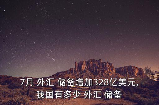 中國還有多少外匯儲備,中國的外匯儲備達到多少了