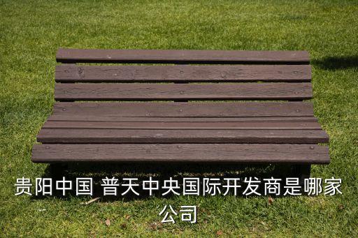 貴陽(yáng)中國(guó) 普天中央國(guó)際開(kāi)發(fā)商是哪家公司