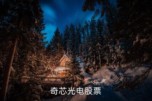 奇芯光電股票