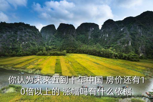 你認(rèn)為未來五到十年中國 房價(jià)還有10倍以上的 漲幅嗎有什么依據(jù)