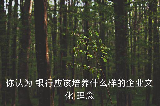 銀行先進(jìn)發(fā)展理念,銀行發(fā)展理念宣傳語(yǔ)